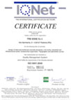 Certificato ISO 9001 2008  3 Esse Srl